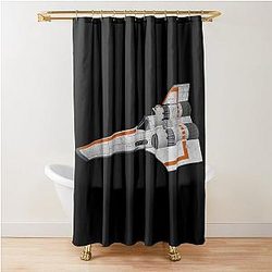 Battlestar Galactica Viper I Shower Curtain