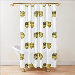 bears, beets, battlestar galactica Shower Curtain