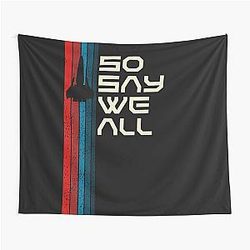 Retro Viper So Say We All - Battlestar Galactica Tapestry