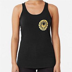 Battlestar Galactica Golden Racerback Tank Top