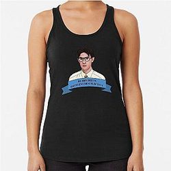 Bears. Beets.   Battlestar Galactica Racerback Tank Top