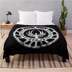 Battlestar Galactica Patch Throw Blanket