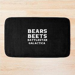 Bears Beets Battlestar Galactica Shirt - The Office Shirt - Jim Halpert - Dwight Schrute Funny Office Sweethouse Mat
