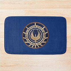 Battlestar Galactica 75 Merchandise Bathroom Mat