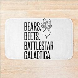 Bears Battlestar Galactica Bubble-free Bath Mat