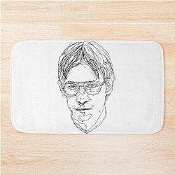 Jim beets Battlestar Galactica Bath Mat