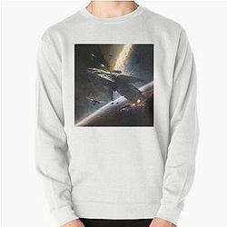 Battlestar Galactica Artwork by Pitasso Pullover Sweatshirt