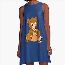Bears Beets Battlestar Galactica A-Line Dress