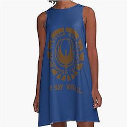 Battlestar Galactica A-Line Dress