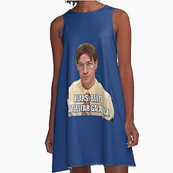 Bears beets Battlestar Galactica The Office A-Line Dress