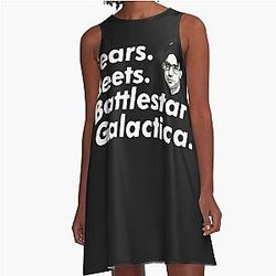 Best sellers A-Line Dress for Battlestar Galactica Bear Merchandise