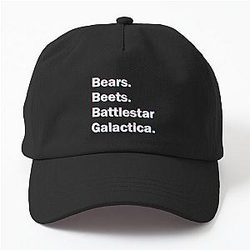 Bears Beets Battlestar Galactica Dad Hat