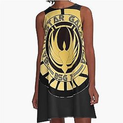 Battlestar Galactica Golden Dress