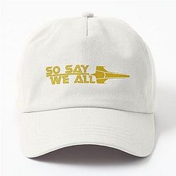 Battlestar Galactica Inspired William Adama So Say We All Kara Thrace Dad Hat