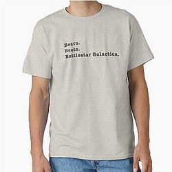Bears Beets Battlestar Galactica T-Shirt