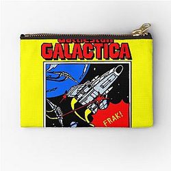 Retro Battlestar Galactica Zipper Pouch