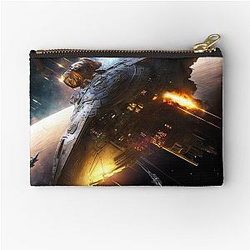 Battlestar Galactica Artwork - Pitasso Zipper Pouch