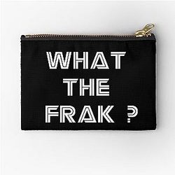 Battlestar Galactica What Frak Zipper Pouch