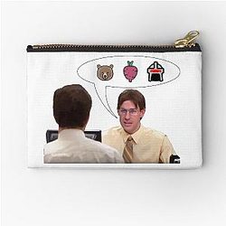 Bears, Beets, Battlestar Galactica Zipper Pouch