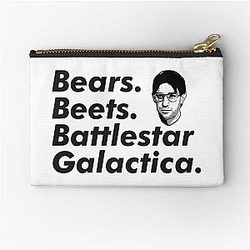 Bears, Beets, Battlestar Galactica Pouch