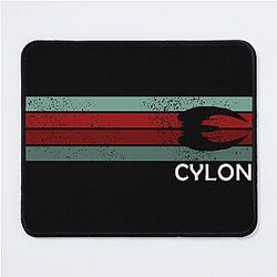 Cylon Retro Battlestar Galactica Mouse Pad