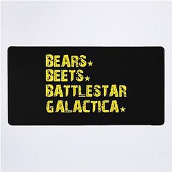 Bears Beets Battlestar Galactica Desk Mat