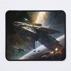 Battlestar Galactica Artwork by Pitasso Mouse Pad