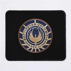 Battlestar Galactica 75 Merchandise Mouse Pad