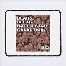 Dwight - beets, battlestar galactica mouse pad