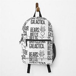 Bears Beets Battlestar Galactica Bubblefree Backpack