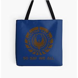 Battlestar Galactica All Over Print Tote Bag