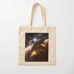 Battlestar Galactica Artwork by Pitasso Cotton Tote Bag