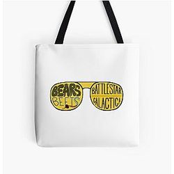 Bears, Beets, Battlestar Galactica Tote Bag