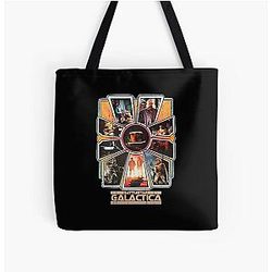 Battlestar Galactica Distressed Tote Bag