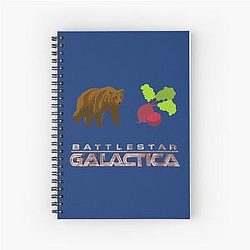 Bears, Battlestar Galactica Spiral Notebook