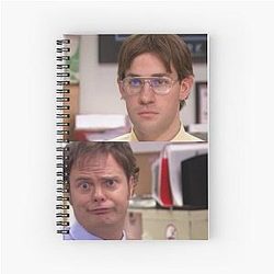 Bears Beets Battlestar Galactica Spiral Notebook 
Edited out the surname of Galactica which was Battle, also blank spaces
