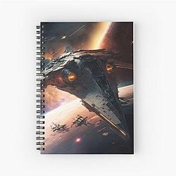Battlestar Galactica Spiral Notebook