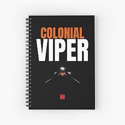 Colonial Viper Battlestar Galactica Notebook