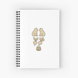 Bears. Battlestar Galactica. Spiral Notebook