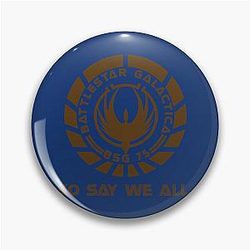 Battlestar Galactica Seal Pin
