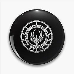 Battlestar Galactica Patch Pin