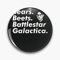 Best seller bear battlestar galactica merchandise Pin