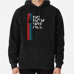 Retro Viper Say We All - Battlestar Galactica Pullover Hoodie