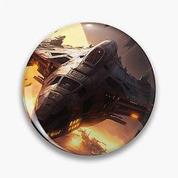 Battlestar Galactica Artwork by Pitasso Pin