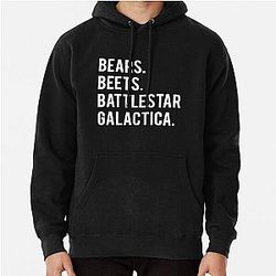 Bears Beets Battlestar Galactica Pullover Hoodie