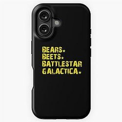 Bears Beets Battlestar Galactica iPhone Case
