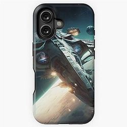 Battlestar Galactica Artwork by Pitasso iPhone Tough Case