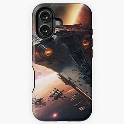 Battlestar Galactica Artwork by Pitasso iPhone Case