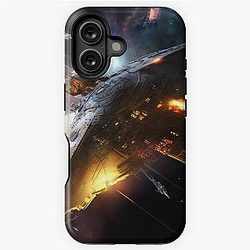 Battlestar Galactica Artwork - by Pitasso iPhone Tough Case