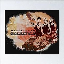BSG200-Battlestar Galactica Pilots Poster